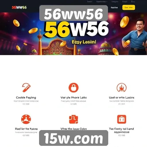 Análise das principais funcionalidades do site 56ww56